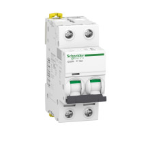 Автоматический выключатель 16А, 2 полюса, кривая C, IC60N Acti9 Schneider Electric