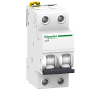 Автоматический выключатель 16А, 2 полюса, кривая C, IK60N Acti9 Schneider Electric