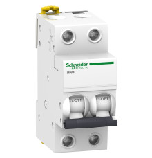Автоматический выключатель 16А, 2 полюса, кривая C, IK60N Acti9 Schneider Electric