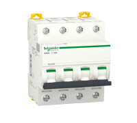 Автоматический выключатель 50А, 4 полюса, кривая C, IK60N Acti9 Schneider Electric