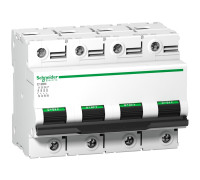 Автоматический выключатель 100А, 4 полюса, кривая C, C120N Acti9 Schneider Electric
