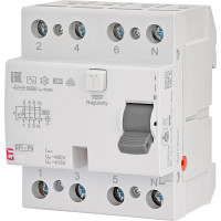 Дифференциальное реле 25А, 30мА, 4 полюса, тип АС, EFI6-P4 ETI