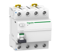УЗО селективное 40А, 300мА S, 4 полюса, тип Asi, iID Acti9 Schneider Electric