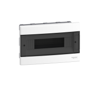 Электрический щит на 12 модулей, врезной, дымчатая дверь, Easy9 EU Schneider Electric