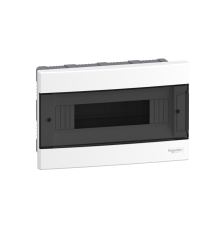 Электрический щит на 12 модулей, врезной, дымчатая дверь, Easy9 EU Schneider Electric