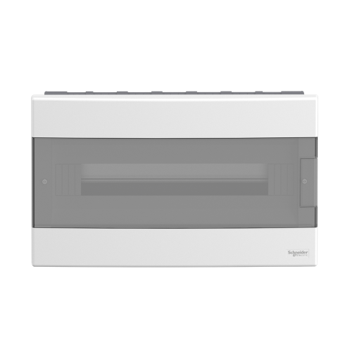 Электрический щит на 18 модулей, врезной, дымчатая дверь, Easy9 EU Schneider Electric EZ9EUA118