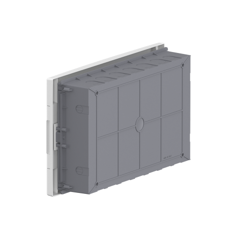 Электрический щит на 18 модулей, врезной, белая дверь, Easy9 EU Schneider Electric EZ9EUB118