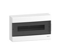 Электрический щит на 18 модулей, навесной, дымчатая дверь, Easy9 EU Schneider Electric
