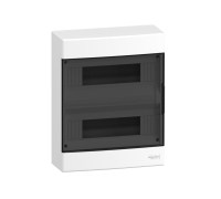 Электрический щит на 24 модуля, навесной, дымчатая дверь, Easy9 EU Schneider Electric