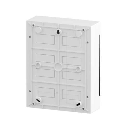 Электрический щит на 24 модуля, навесной, дымчатая дверь, Easy9 EU Schneider Electric EZ9EUC212
