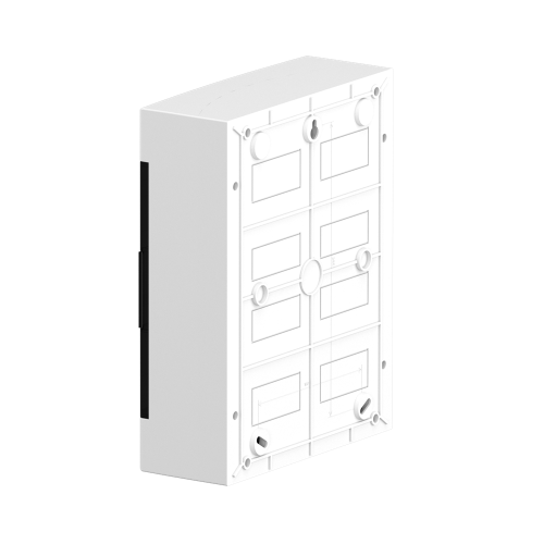 Электрический щит на 24 модуля, навесной, дымчатая дверь, Easy9 EU Schneider Electric EZ9EUC212