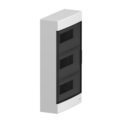 Электрический щит на 36 модулей, навесной, дымчатая дверь, Easy9 EU Schneider Electric EZ9EUC312
