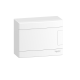 Электрический щит на 8 модулей, навесной, белая дверь, Easy9 EU Schneider Electric EZ9EUD108