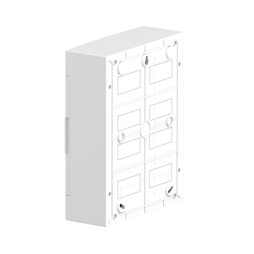 Электрический щит на 24 модуля, навесной, белая дверь, Easy9 EU Schneider Electric EZ9EUD212