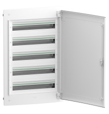 Распределительный щит врезной на 120 модулей, белая дверь, PrismaSeT XS Schneider Electric