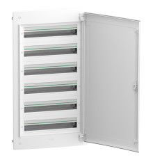 Распределительный щит врезной на 144 модуля, белая дверь, PrismaSeT XS Schneider Electric