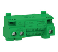 Клеммный блок PE, 14 выходов, 3x25 мм кв + 11x4 мм кв, Schneider Electric LGYT1E14