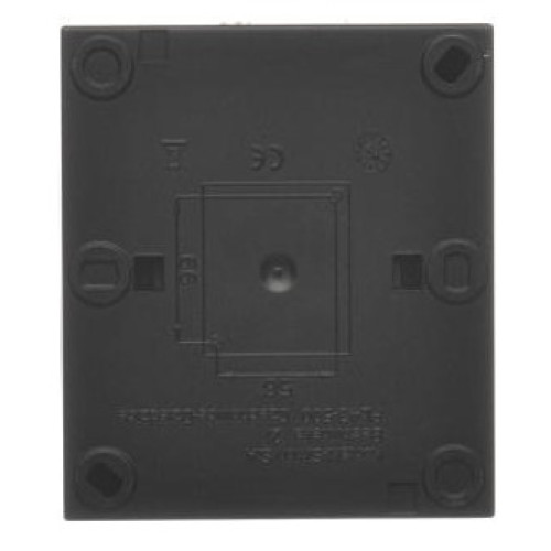 Выключатель 1-клавишный влагозащищенный, IP44, черный, Aquaclick Simon