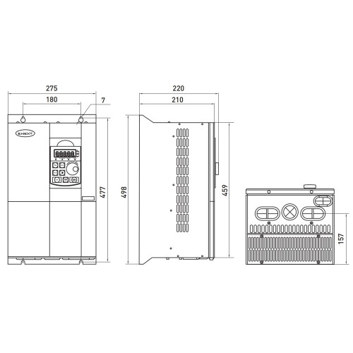 Частотный преобразователь ef-drive.pro.5R5 5,5кВт 3ф/380В, Enext p0800106