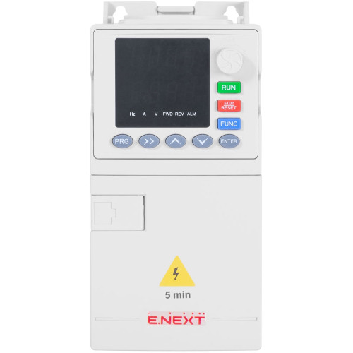 Частотный преобразователь ef-drive.stand.0R4s 0,4кВт 1ф/220В, Enext s069001