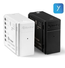 Реле многофункциональное; YESLY; 2NO; 6A; 230В AC; 2 канала; 21 функция; Bluetooth; 5кн. с подсвеч.; антрацит; 1 мод. итал. стандарт