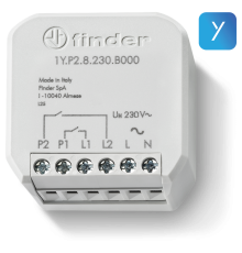 Блок интерфейса; YESLY; 110-230В AC; 2 канала; сухой контакт; Bluetooth; 5кн. с подсвеч.; распр. коробка
