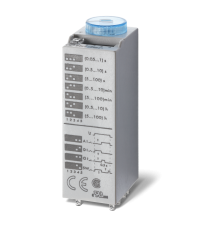 Таймер миниатюрный; 4CO; 7A; 230-240В AC; AgNi; AI,DI,GI,SW; 0.05с-100год; LED; розетка S94; кл. металл 094.81 в комплекте