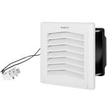 Решетка с фильтром 120х120мм и вентилятором 92х92мм, IP54, e.climat.fanfilter.pro.120 Enext