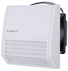 Решетка с фильтром 134х129х100мм и вентилятором 92х92мм, IP55, e.climat.fanfilter.pro.97 Enext