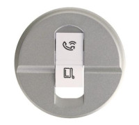 Панель компьютерной розетки RJ45, титан, 68551 Legrand Celiane