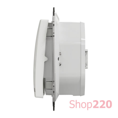 Выключатель 2-клавишный влагозащищенный IP44, белый, Sedna Design SDD211105