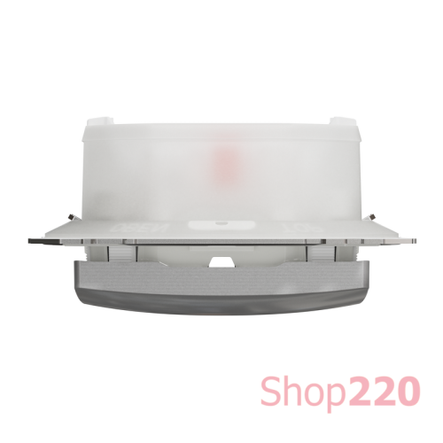 Выключатель 2-клавишный влагозащищенный IP44, алюминий, Sedna Design SDD213105