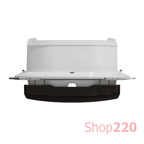 Выключатель 2-клавишный влагозащищенный IP44, венге, Sedna Design SDD281105