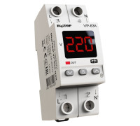 Реле напряжения 63А в компактном корпусе, VP-63A M2R DigiTop