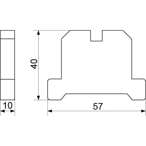 Клеммник заземления 10 мм кв, желто-зеленый, JB (ЕК) 10/35 Аско A0130020004