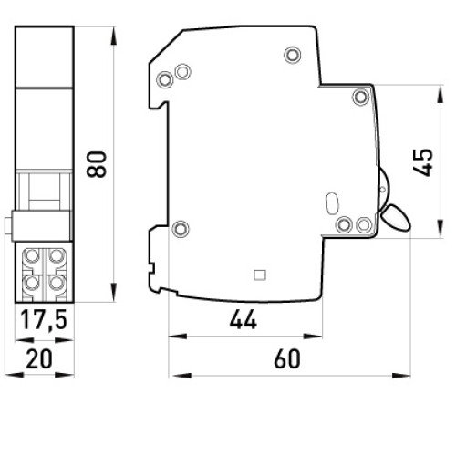 Независимый расцепитель для автоматов серий STAND и PRO, e.mcb.sht Enext p042103