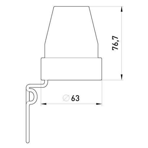 Выносное сумеречное реле 10А, IP44, e.sensor.light-conrol.302 Enext s061007