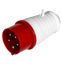Силовая вилка 32А, 380В, 5 полюсов, переносная, e.plug.pro.5.32 Enext