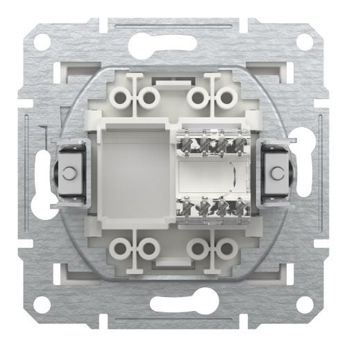 Розетка комп'ютерна RJ45, білий, Schneider Asfora