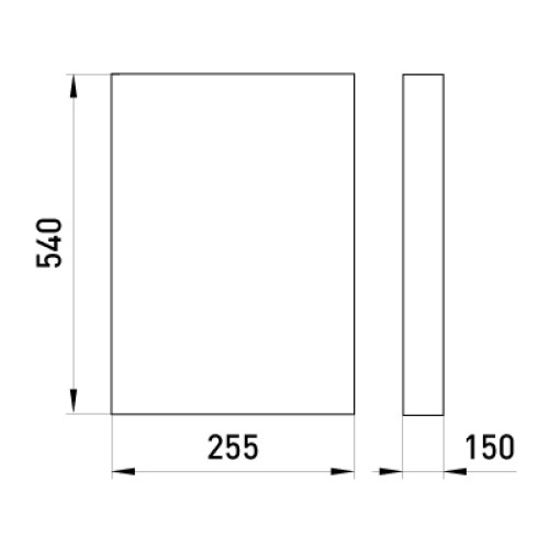 Ящик ЯПРП-100А, перекидной рубильник BP32-31B71250, IP31, Enext