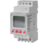 Таймер астрономический 16А одноканальный, e.control.t10m