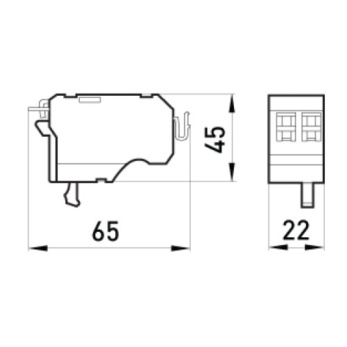 Независимый расцепитель 220В, e.industrial.ukm.400-800.FL.220 Enext i0070003