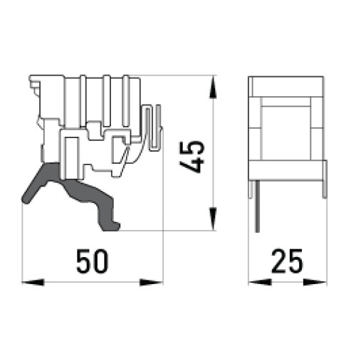 Расцепитель минимального напряжения 380В, e.industrial.ukm.250.QY.380 Enext i0040003