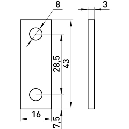 Шина, e.industrial.ukm.100S.busbar Enext i0050003