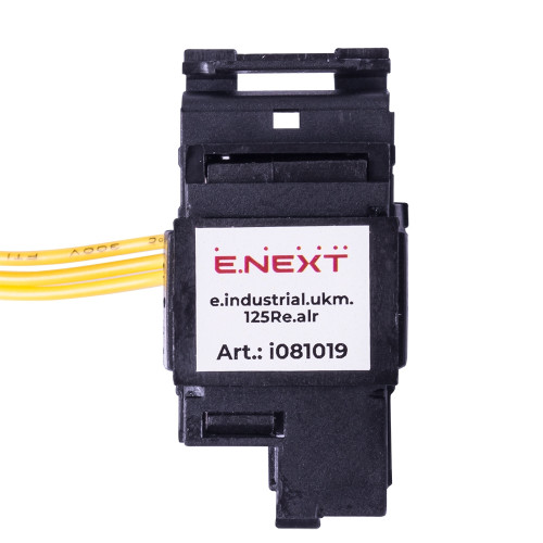 Дополнительный аварийный контакт левый, e.industrial.ukm.125Re.alr Enext i081019