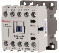 Контактор 6А, 220В, no, малогабаритный, e.industrial.ukc.6M.220 Enext