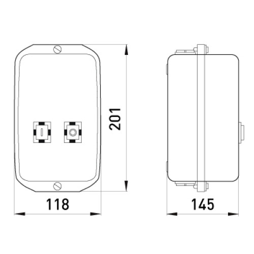 Электромагнитный пускатель 40А, 400V, e.industrial.ukq.40mb Enext i0100006