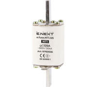 Предохранитель плавкий габарит 1, 125А., e.fuse.NT1.125 Enext