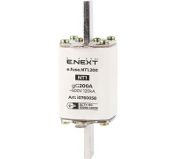 Предохранитель плавкий габарит 1, 200А., e.fuse.NT1.200 Enext