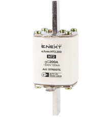 Предохранитель плавкий габарит 2, 200А, e.fuse.NT2.200 Enext